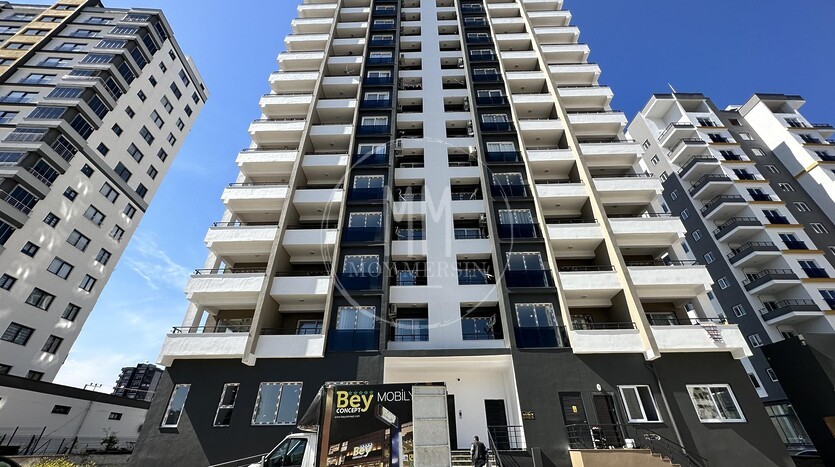 Квартира 2+1 от инвестора в районе Тедже в 350 метрах от моря.