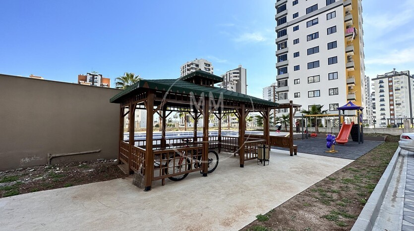 Квартира 2+1 от инвестора в районе Тедже в 350 метрах от моря.