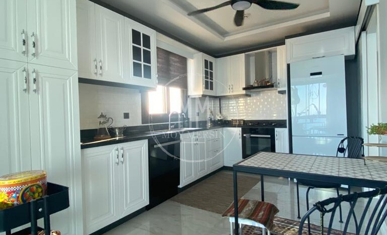 Квартира 3+1 с ПАНОРАМНЫМ видом на море Тедже Мерсин