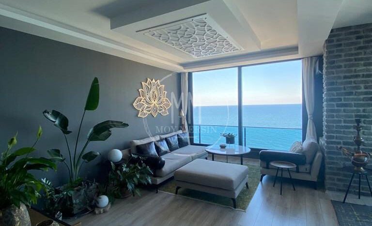 Квартира 3+1 с ПАНОРАМНЫМ видом на море Тедже Мерсин