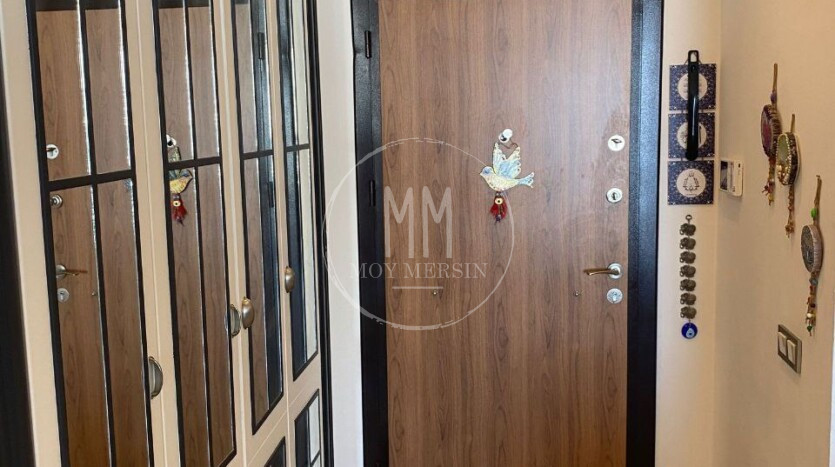 Квартира 2+1 в Тедже Мерсин, с видом на море