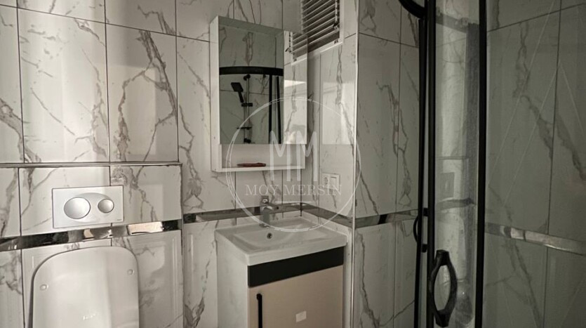 Квартира 1+1 на 12 этаже в районе Тедже Мерсин