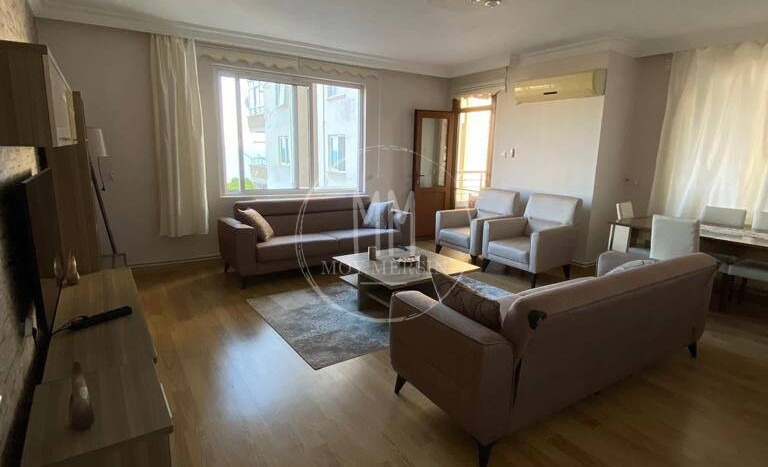 Квартира 3+1 с отдельной кухней в районе Давултепе Мерсин. С видом на море.