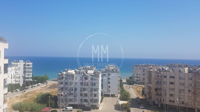 Квартира 2+1 с мебелью и техникой с видом на море