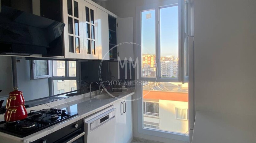 Квартира 2+1 с мебелью и техникой с видом на море