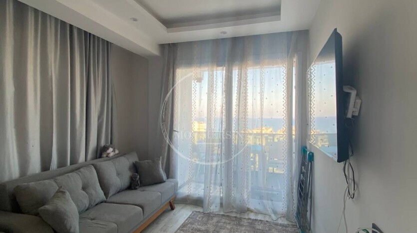 Квартира 2+1 с мебелью и техникой с видом на море