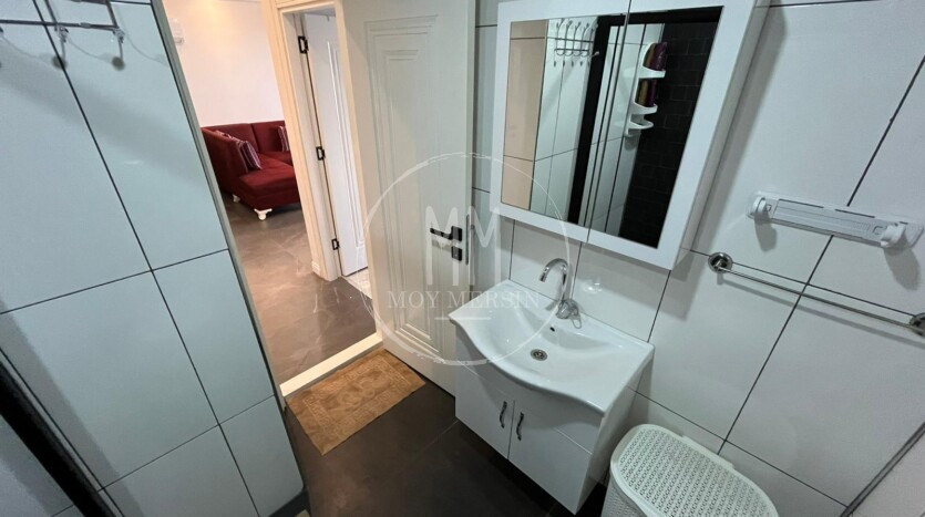 Квартира 1+1 с прекрасным видом на море в районе Аяш Эрдемли Мерсин.