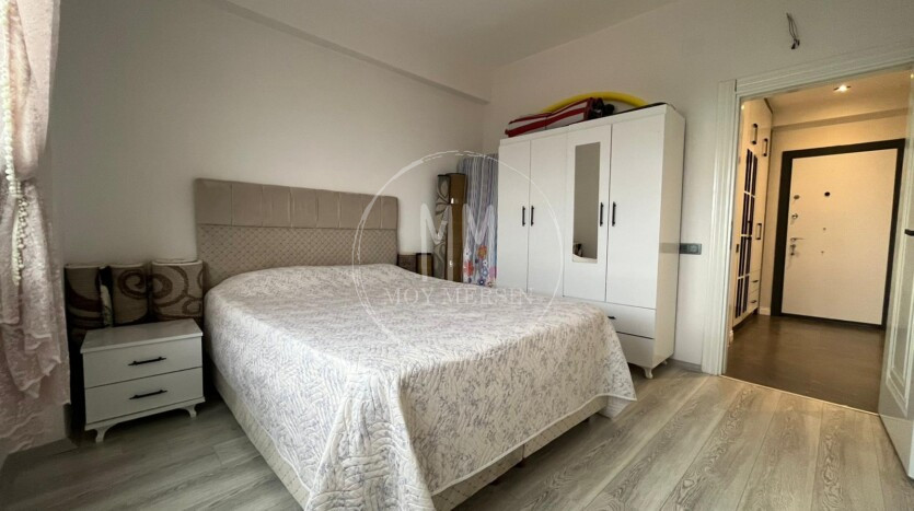 Квартира 1+1 с прекрасным видом на море в районе Аяш Эрдемли Мерсин.