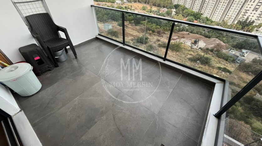 Квартира 1+1 с прекрасным видом на море в районе Аяш Эрдемли Мерсин.