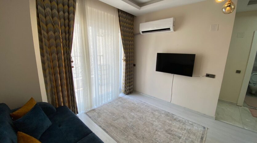 Квартира 1+1 Тедже с мебелью и техникой