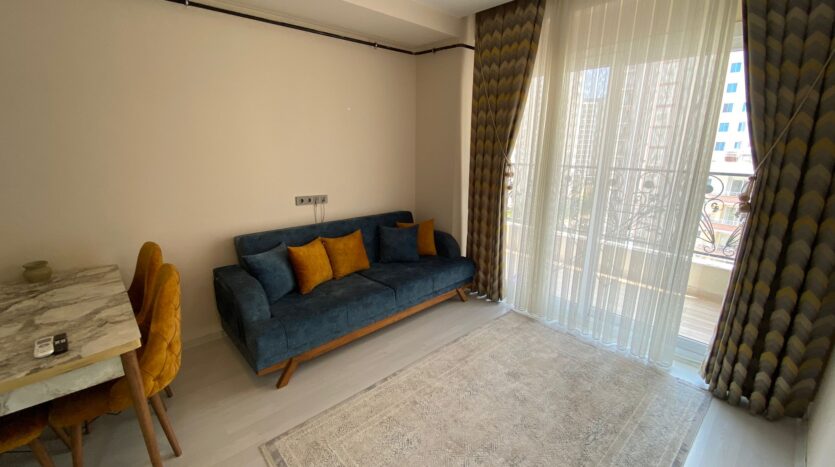 Квартира 1+1 Тедже с мебелью и техникой